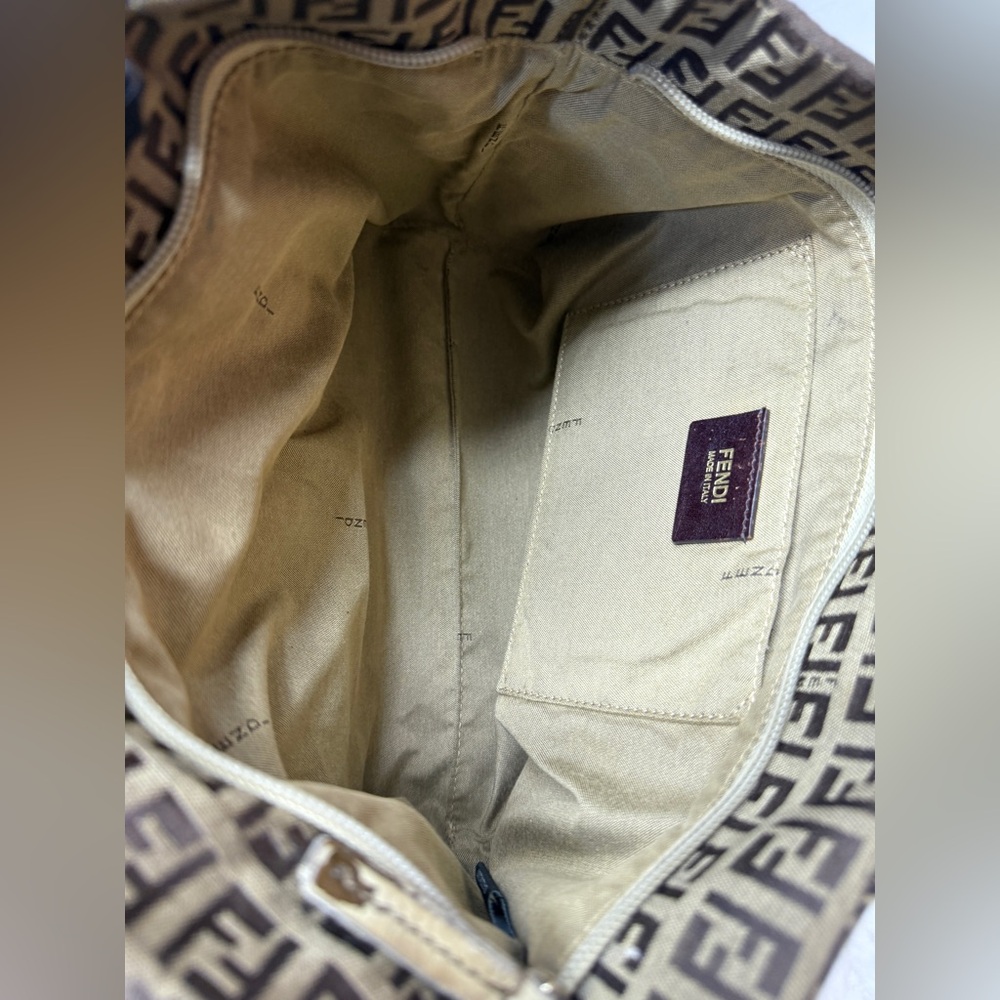 FENDI-8BH214 CNL Zucchino Tote - Picture 3 of 11